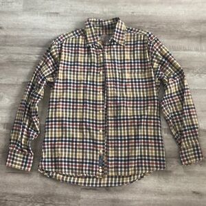 Bill’s Khakis Men’s flannel button up shirt medium
